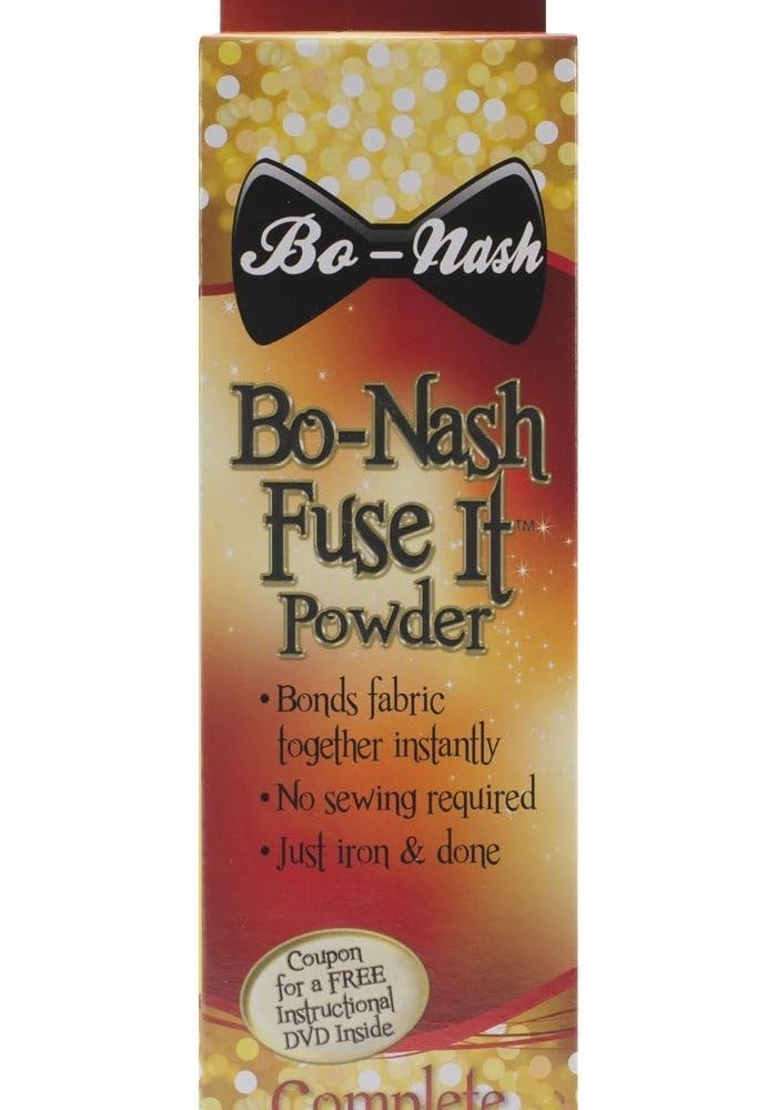 Bo Nash Bo-Nash Fuse It Powder Complete Starter Kit with Craft Sheet - 1oz Bonding Agent for Fabric Repair - Image 2